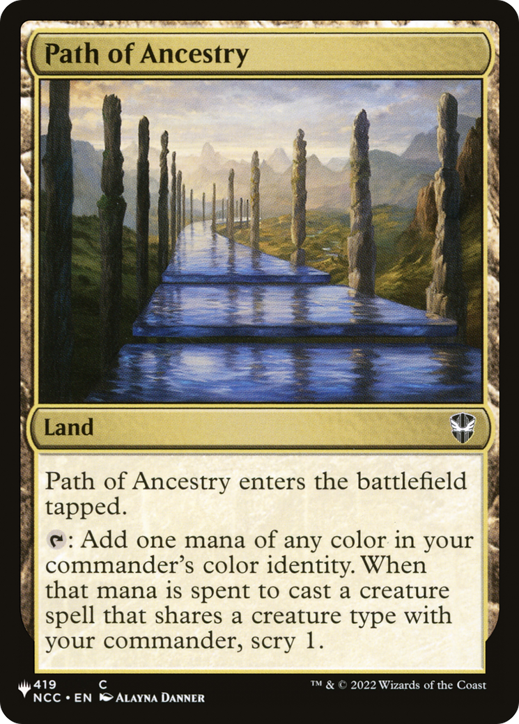 Path of Ancestry (NCC) [The List] | Exor Games Summserside