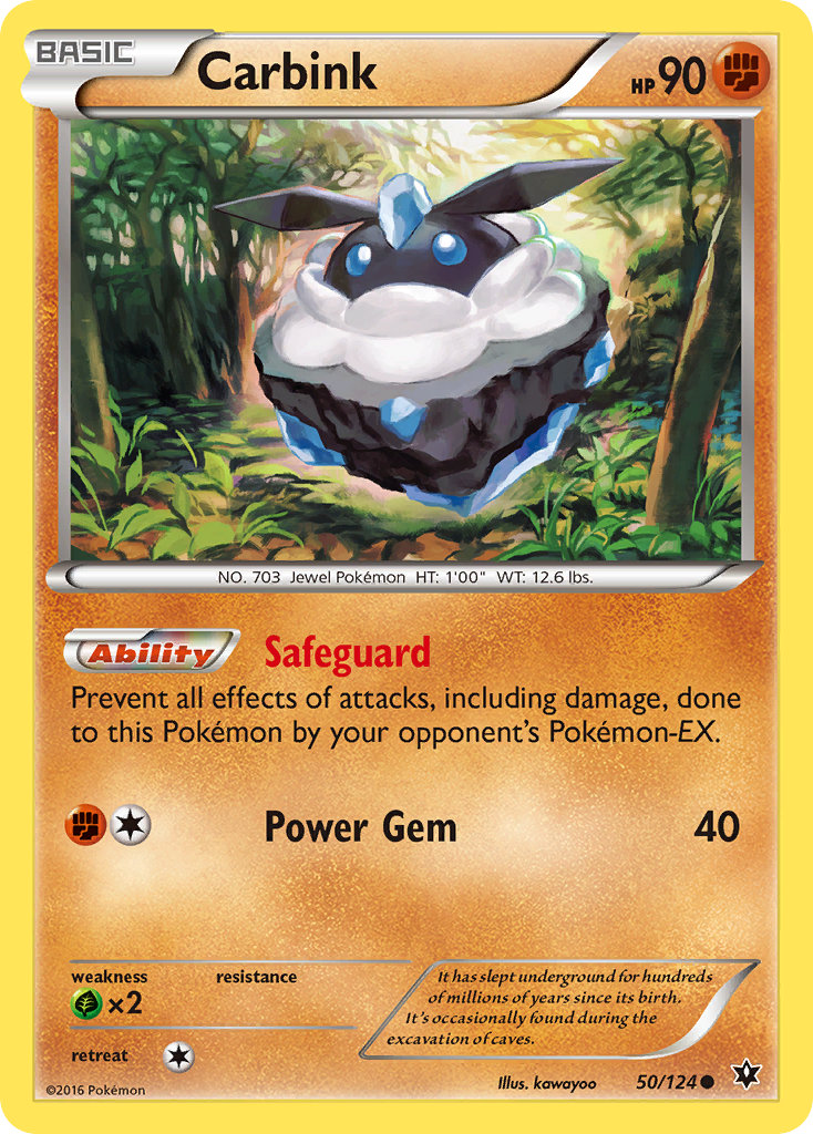 Carbink (50/124) [XY: Fates Collide] | Exor Games Summserside