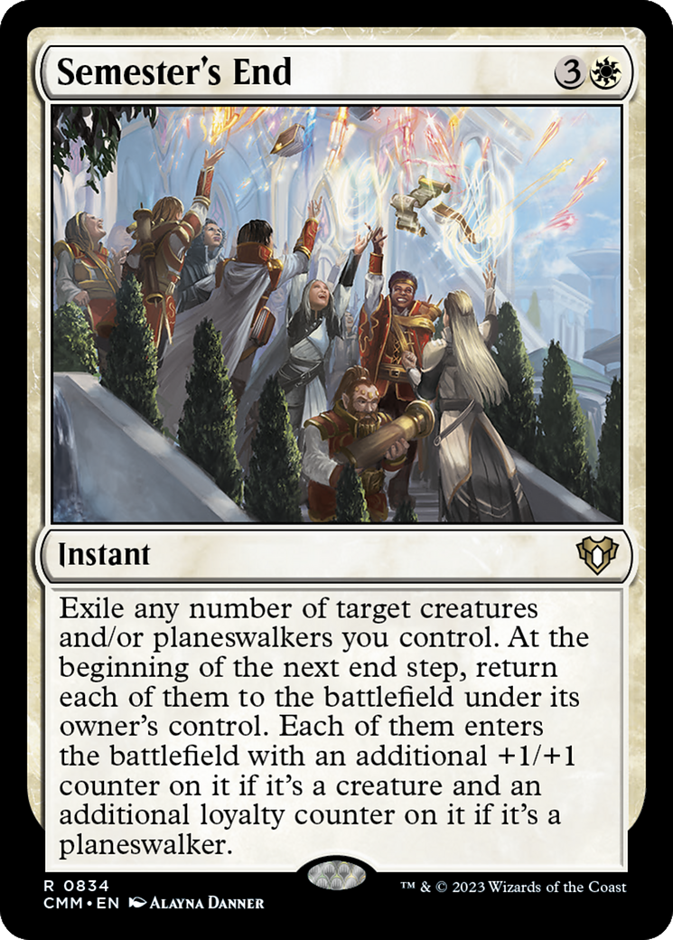 Semester's End [Commander Masters] | Exor Games Summserside
