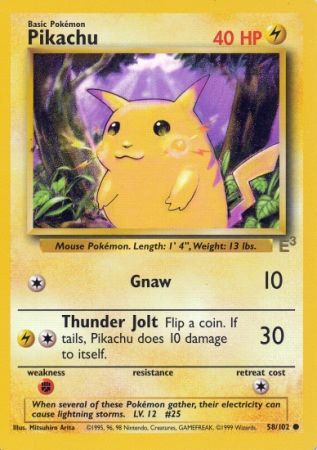 Pikachu (58/102) (E3 Stamped Promo) [Miscellaneous Cards] | Exor Games Summserside