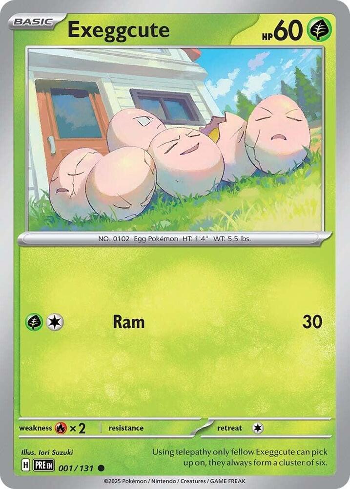 Exeggcute (001/131) [Scarlet & Violet: Prismatic Evolutions] | Exor Games Summserside