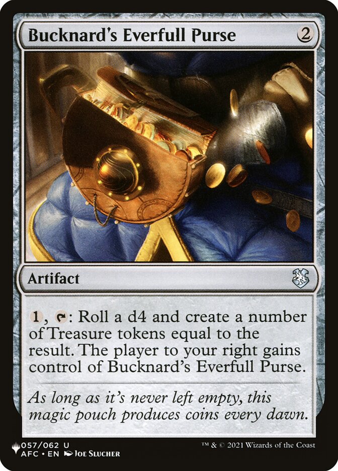Bucknard's Everfull Purse [The List] | Exor Games Summserside
