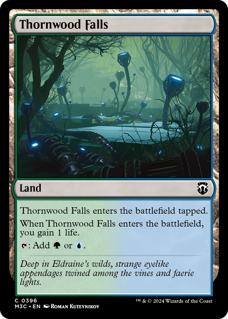 Thornwood Falls (Ripple Foil) [Modern Horizons 3 Commander] | Exor Games Summserside