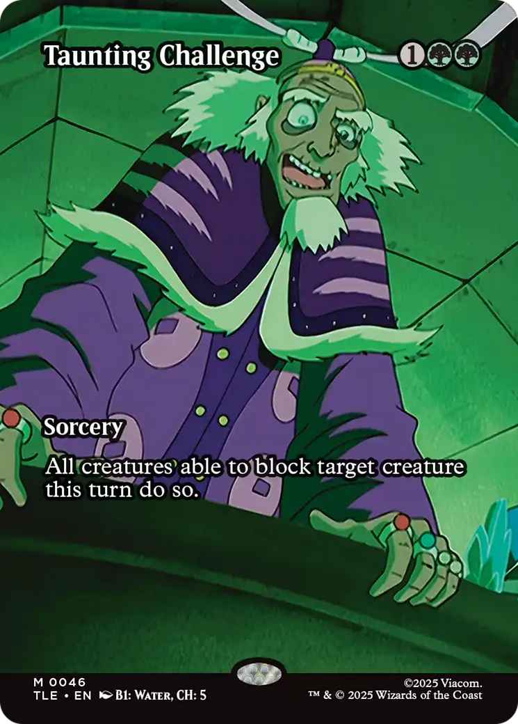 Taunting Challenge (Borderless) [Avatar: The Last Airbender: Eternal-Legal] | Exor Games Summserside