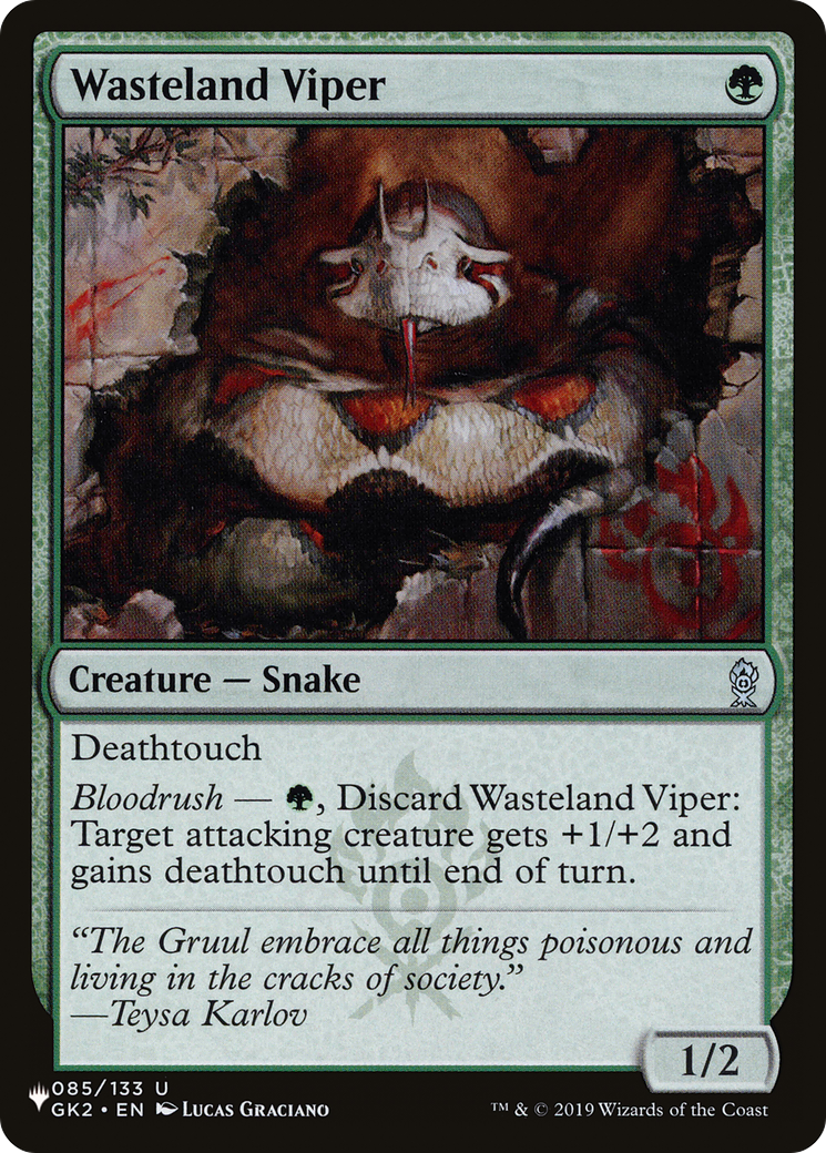 Wasteland Viper [The List Reprints] | Exor Games Summserside