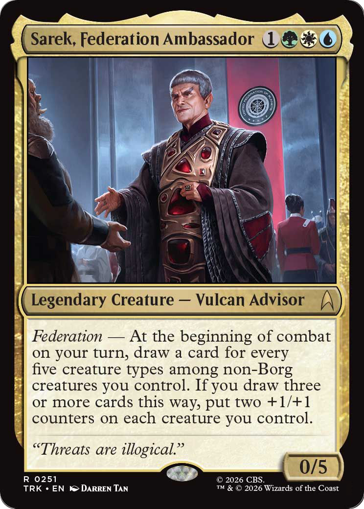 Sarek, Federation Ambassador [Star Trek] | Exor Games Summserside