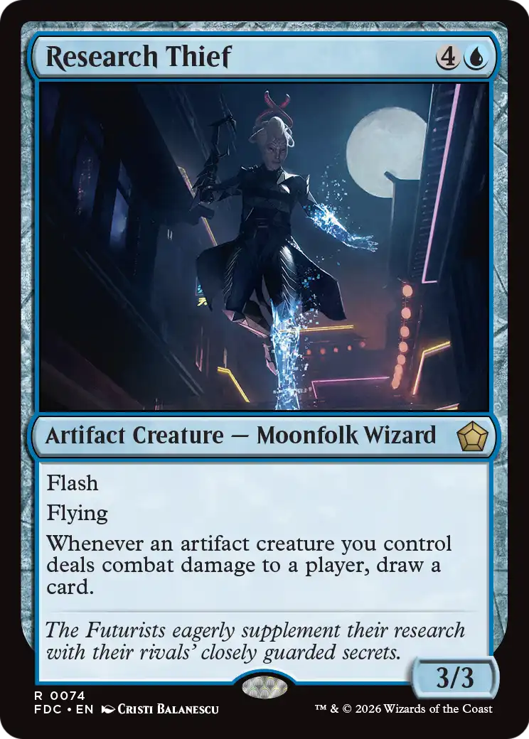 Research Thief [Foundations Commander] | Exor Games Summserside