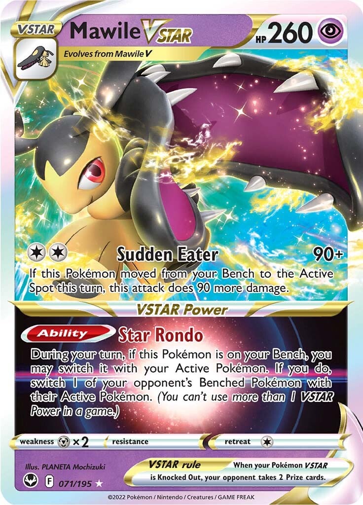 Mawile VSTAR (071/195) [Sword & Shield: Silver Tempest] | Exor Games Summserside