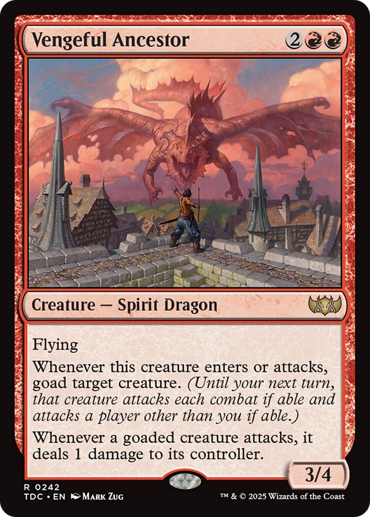Vengeful Ancestor [Tarkir: Dragonstorm Commander] | Exor Games Summserside