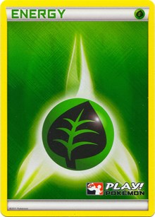 Grass Energy (2011 Play Pokemon Promo) [League & Championship Cards] | Exor Games Summserside