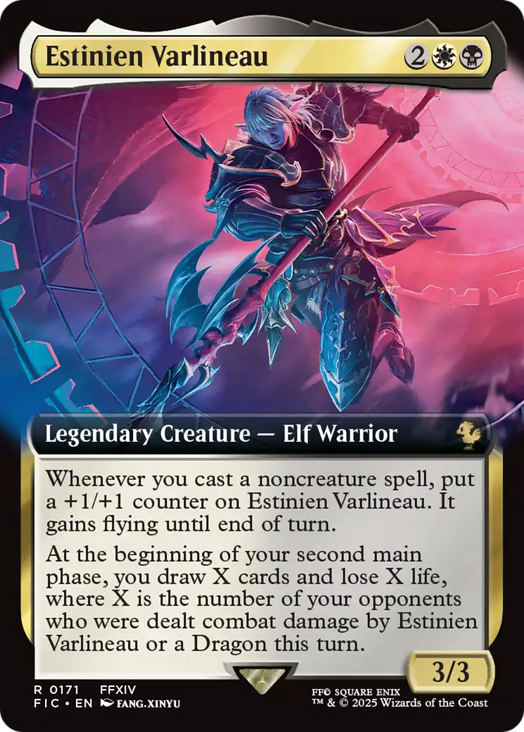 Estinien Varlineau (Extended Art) [FINAL FANTASY Commander] | Exor Games Summserside