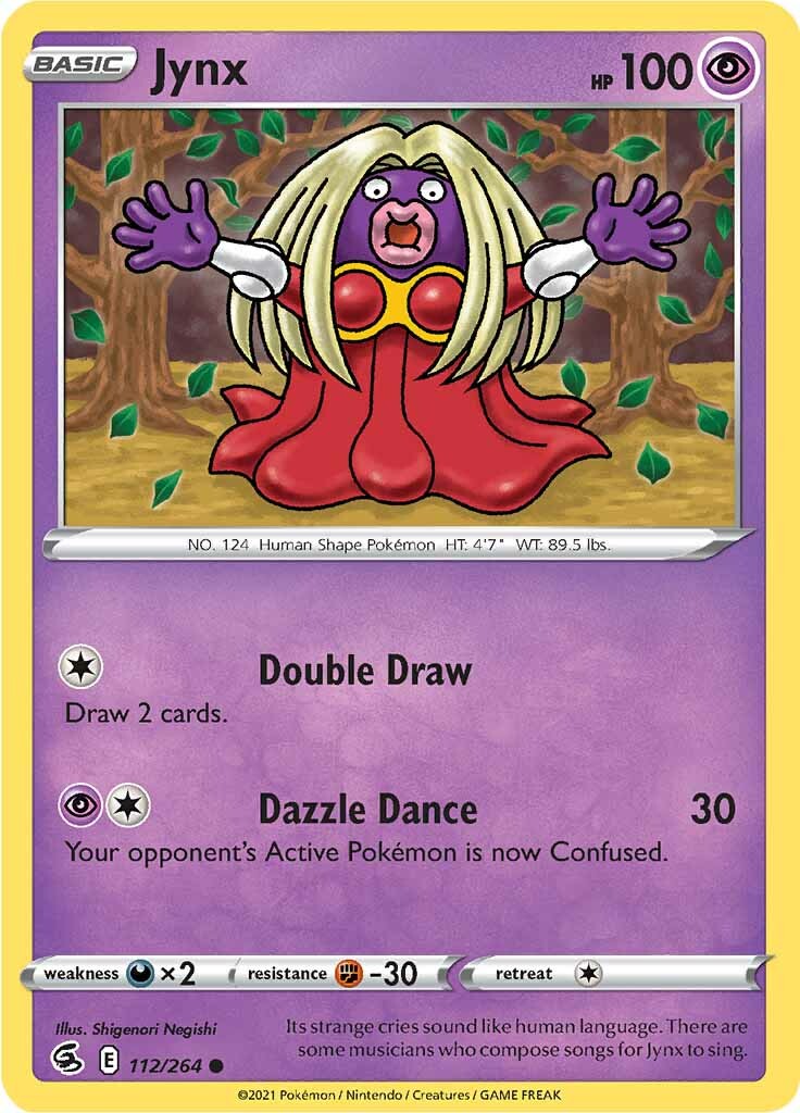 Jynx (112/264) [Sword & Shield: Fusion Strike] | Exor Games Summserside