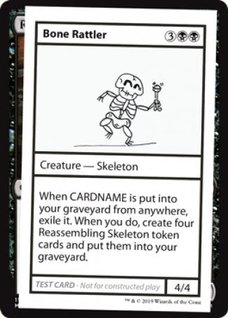 Bone Rattler (2021 Edition) [Mystery Booster Playtest Cards] | Exor Games Summserside