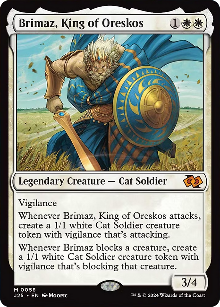 Brimaz, King of Oreskos [Foundations Jumpstart] | Exor Games Summserside