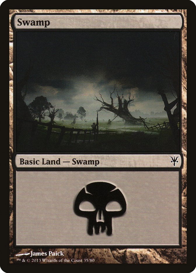 Swamp (35) [Duel Decks: Sorin vs. Tibalt] | Exor Games Summserside