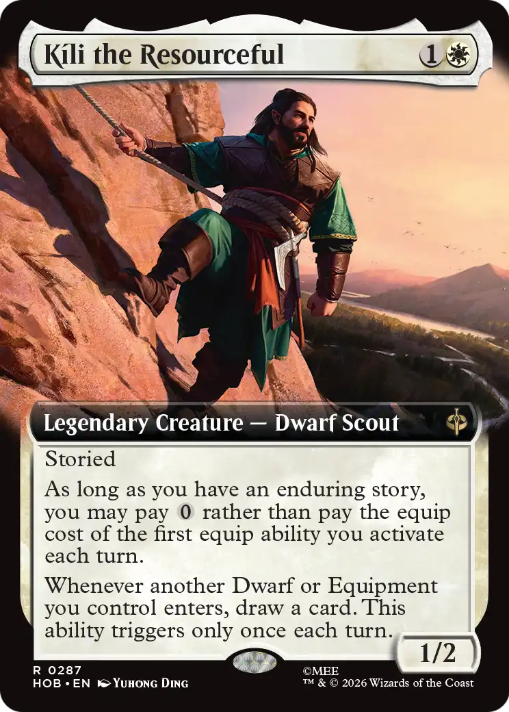 Kili the Resourceful (Extended Art) [The Hobbit] | Exor Games Summserside