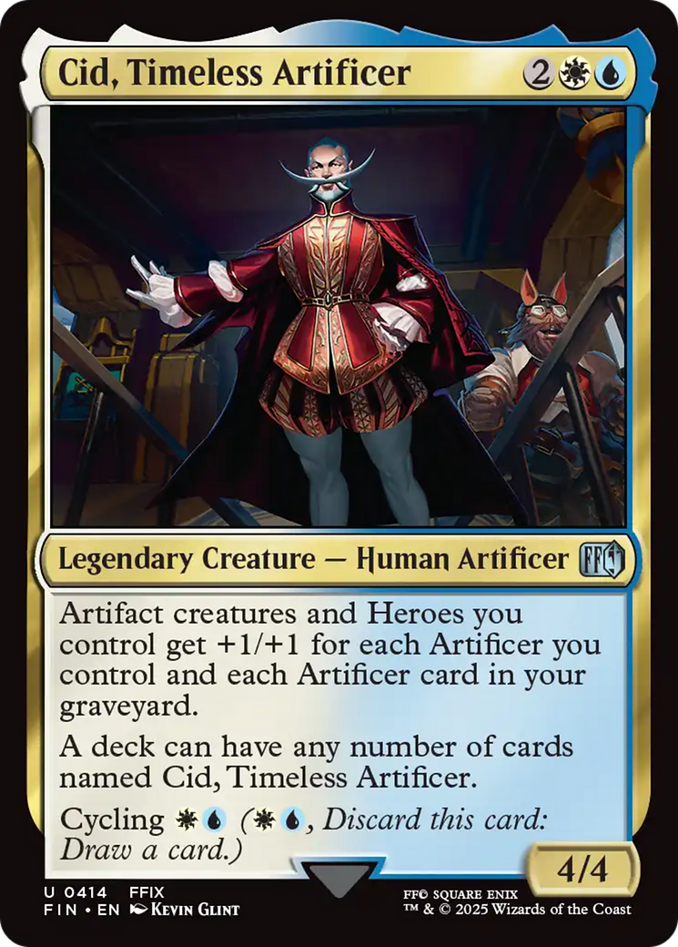 Cid, Timeless Artificer (0414) [FINAL FANTASY] | Exor Games Summserside