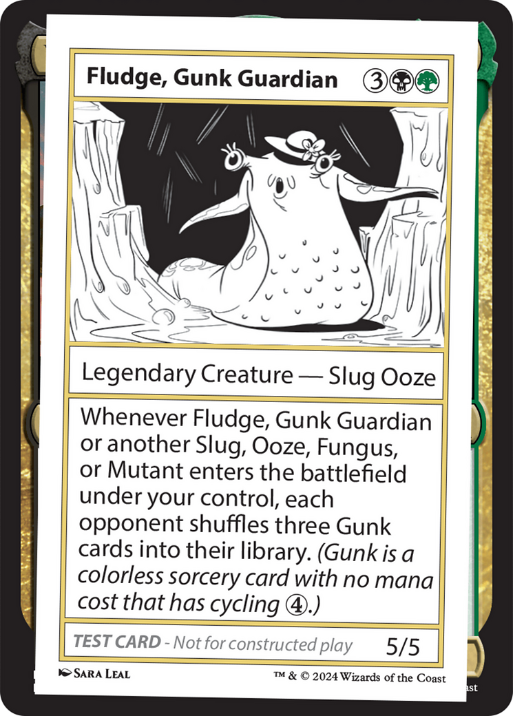 Fludge, Gunk Guardian [Mystery Booster 2 Playtest Cards] | Exor Games Summserside