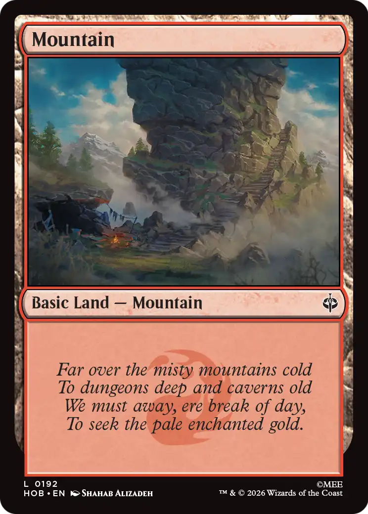 Mountain (0192) [The Hobbit] | Exor Games Summserside