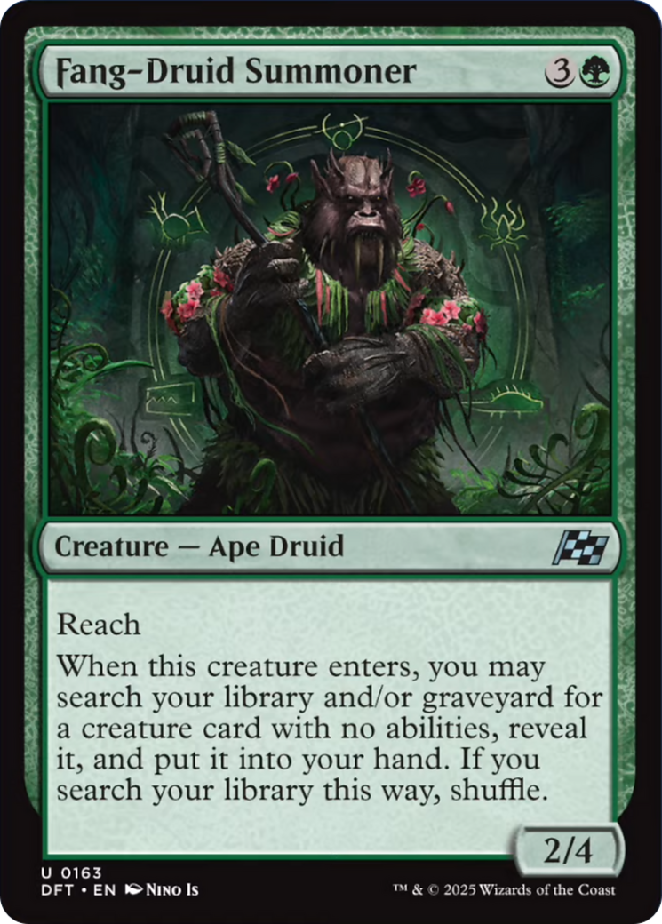 Fang-Druid Summoner [Aetherdrift] | Exor Games Summserside
