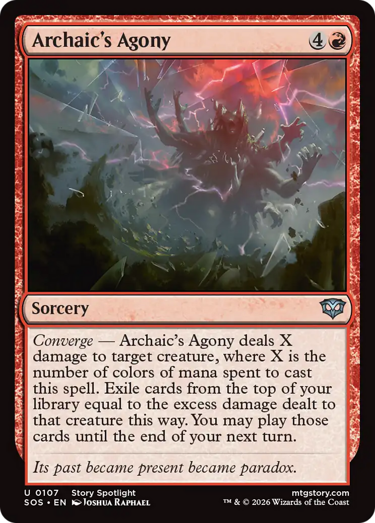 Archaic's Agony [Secrets of Strixhaven] | Exor Games Summserside