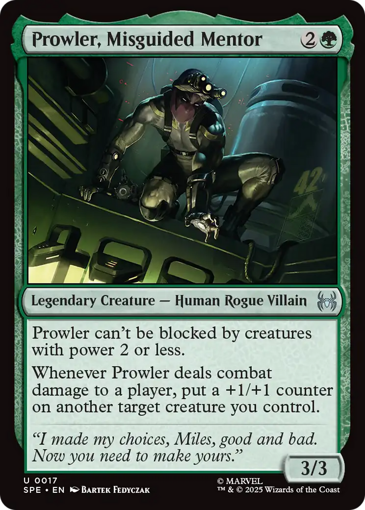 Prowler, Misguided Mentor [Marvel's Spider-Man: Eternal-Legal] | Exor Games Summserside