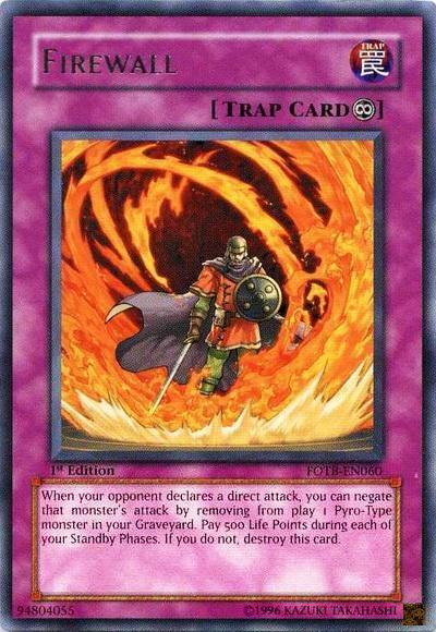 Firewall [FOTB-EN060] Rare | Exor Games Summserside