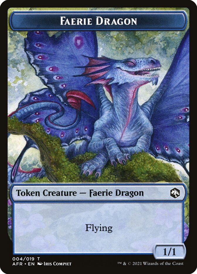 Devil // Faerie Dragon Double-Sided Token [Dungeons & Dragons: Adventures in the Forgotten Realms Tokens] | Exor Games Summserside