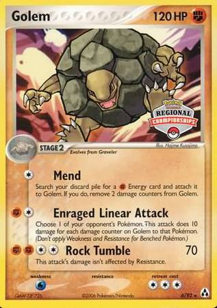 Golem (6/92) (Regional Championship Promo) [EX: Legend Maker] | Exor Games Summserside