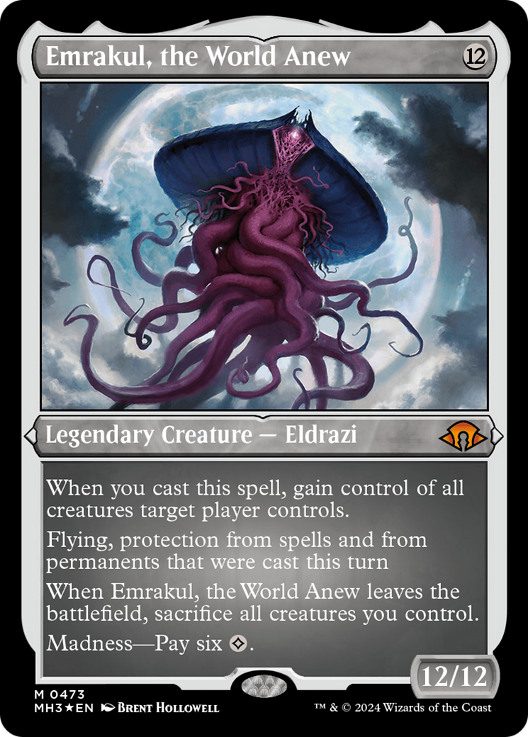 Emrakul, the World Anew (Foil Etched) [Modern Horizons 3] | Exor Games Summserside