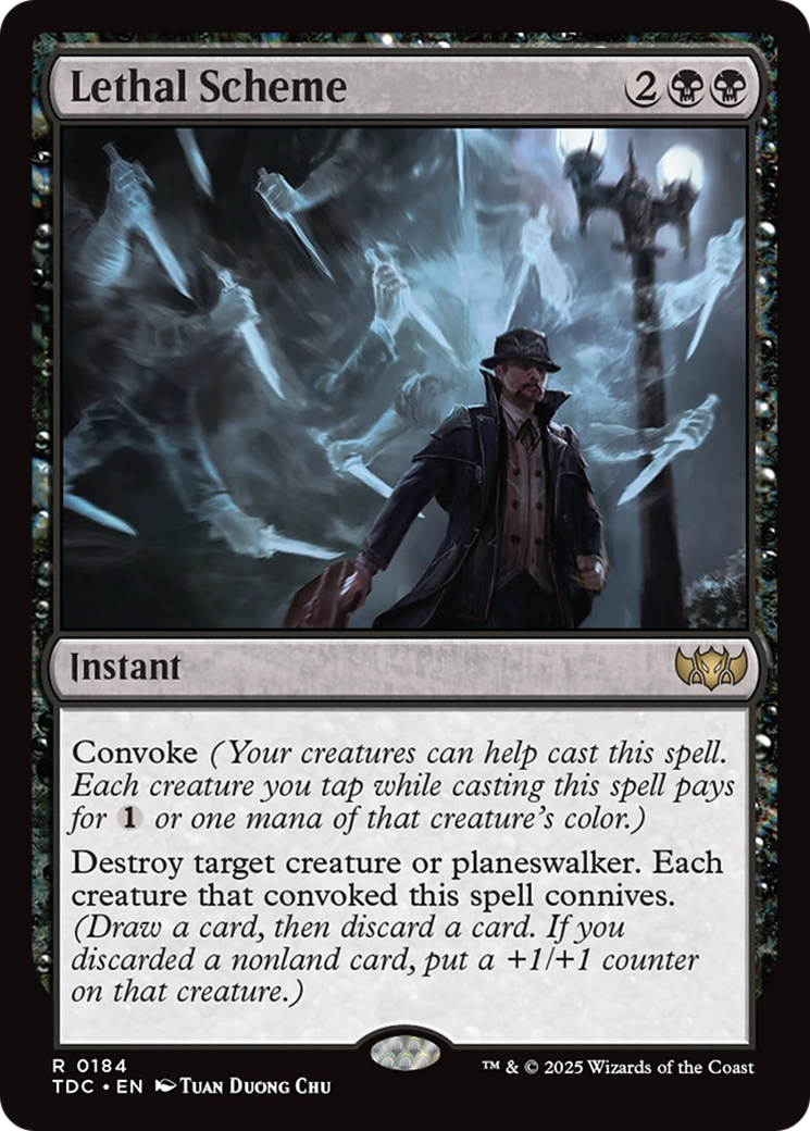 Lethal Scheme [Tarkir: Dragonstorm Commander] | Exor Games Summserside