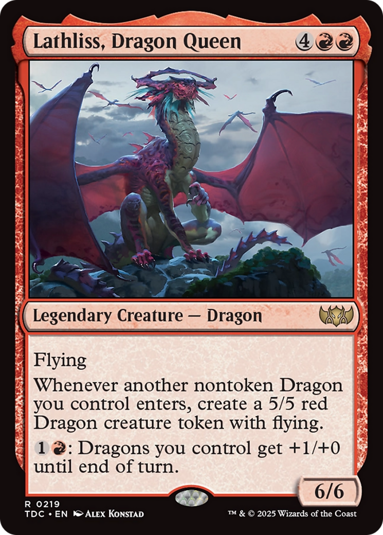 Lathliss, Dragon Queen [Tarkir: Dragonstorm Commander] | Exor Games Summserside