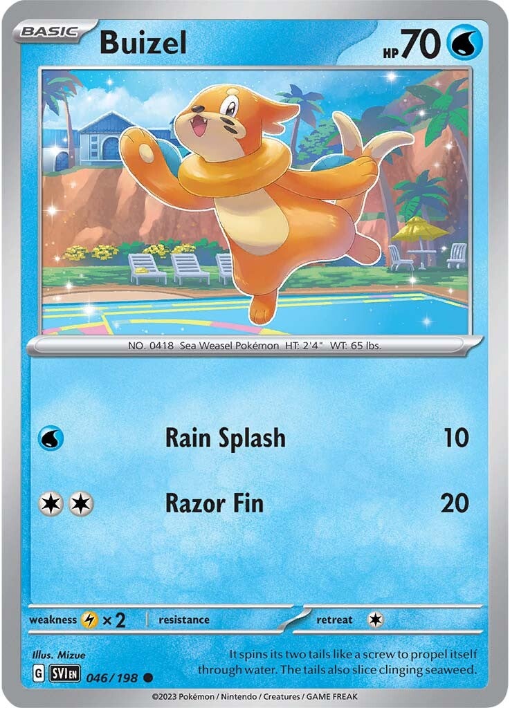 Buizel (046/198) [Scarlet & Violet: Base Set] | Exor Games Summserside