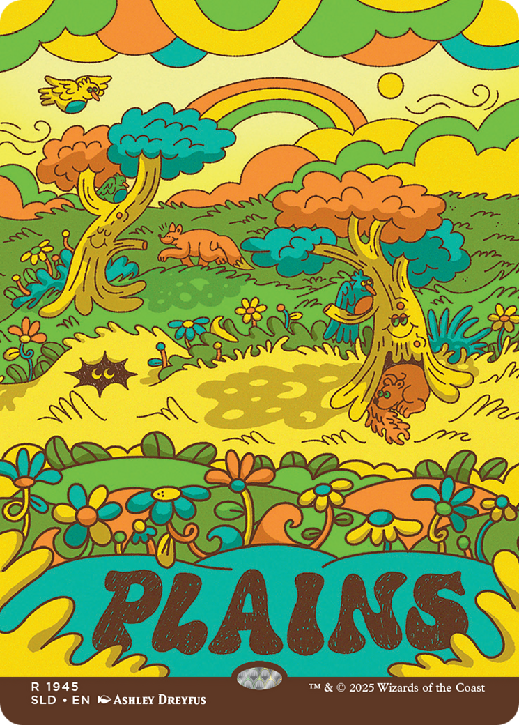 Plains (1945) (Rainbow Foil) [Secret Lair Drop Series] | Exor Games Summserside