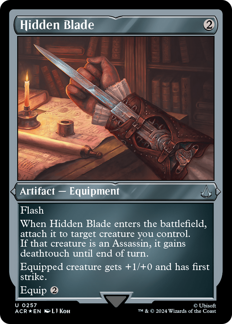 Hidden Blade (Foil Etched) [Assassin's Creed] | Exor Games Summserside