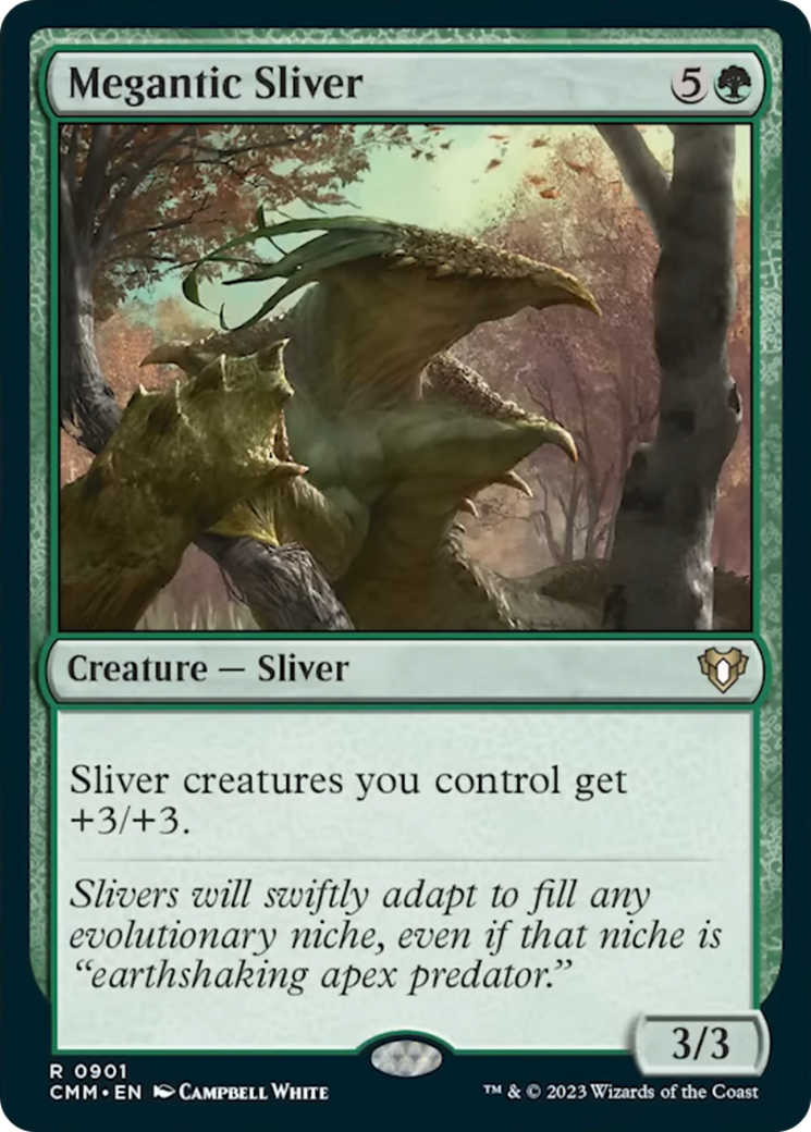 Megantic Sliver [Commander Masters] | Exor Games Summserside