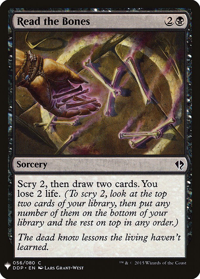 Read the Bones [Mystery Booster] | Exor Games Summserside