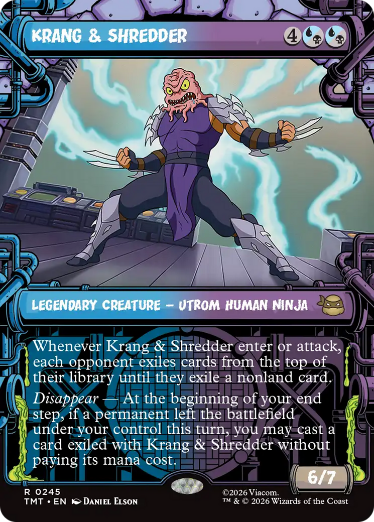 Krang & Shredder (Showcase) [Teenage Mutant Ninja Turtles] | Exor Games Summserside