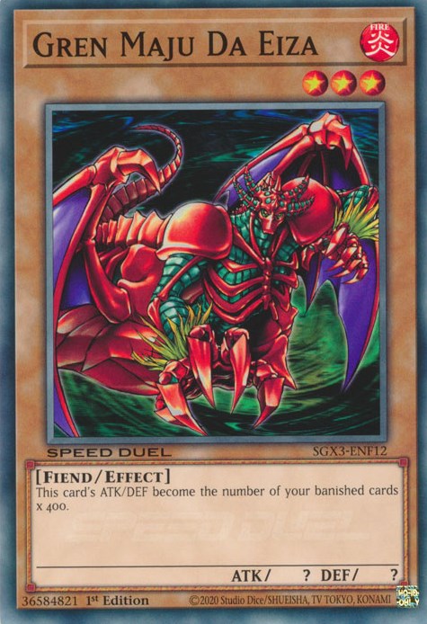 Gren Maju Da Eiza [SGX3-ENF12] Common | Exor Games Summserside