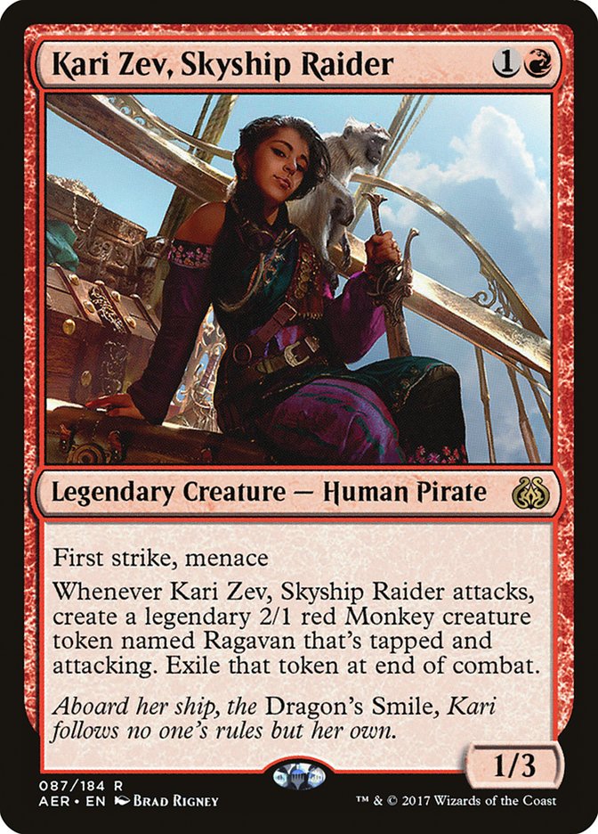 Kari Zev, Skyship Raider [Aether Revolt] | Exor Games Summserside