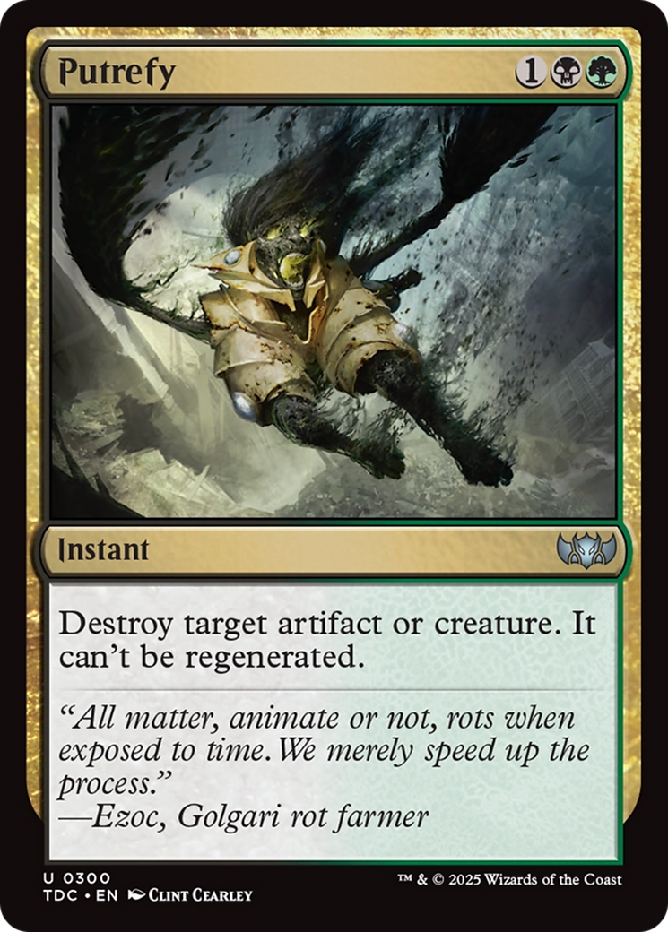 Putrefy [Tarkir: Dragonstorm Commander] | Exor Games Summserside