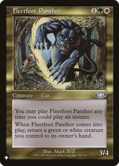 Fleetfoot Panther [The List] | Exor Games Summserside