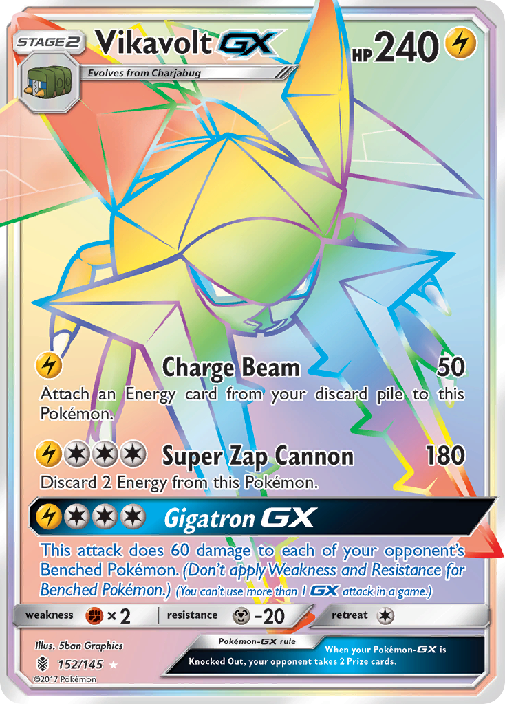 Vikavolt GX (152/145) [Sun & Moon: Guardians Rising] | Exor Games Summserside