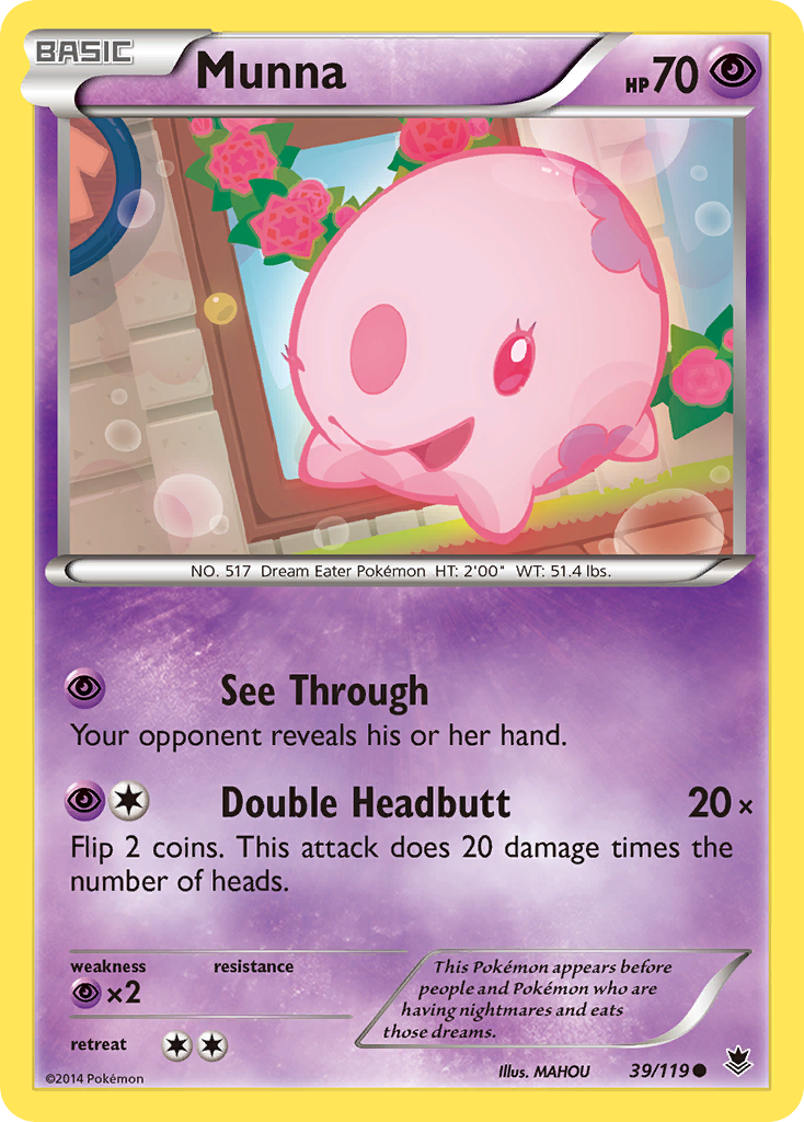 Munna (39/119) [XY: Phantom Forces] | Exor Games Summserside