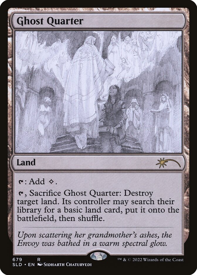 Ghost Quarter (Sketch) [Secret Lair Drop Promos] | Exor Games Summserside