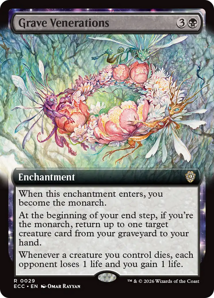 Grave Venerations (Extended Art) [Lorwyn Eclipsed Commander] | Exor Games Summserside