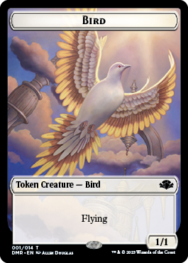 Insect // Bird Double-Sided Token [Dominaria Remastered Tokens] | Exor Games Summserside