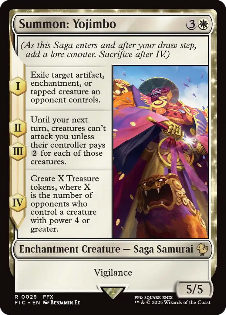 Summon: Yojimbo [FINAL FANTASY Commander] | Exor Games Summserside
