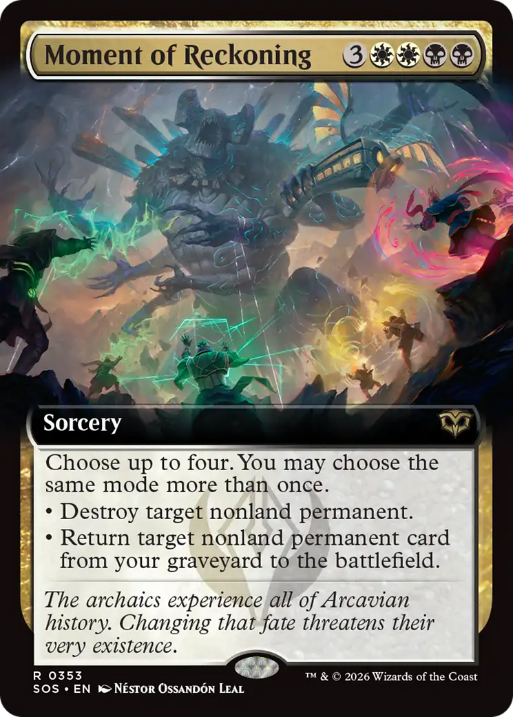 Moment of Reckoning (Extended Art) [Secrets of Strixhaven] | Exor Games Summserside