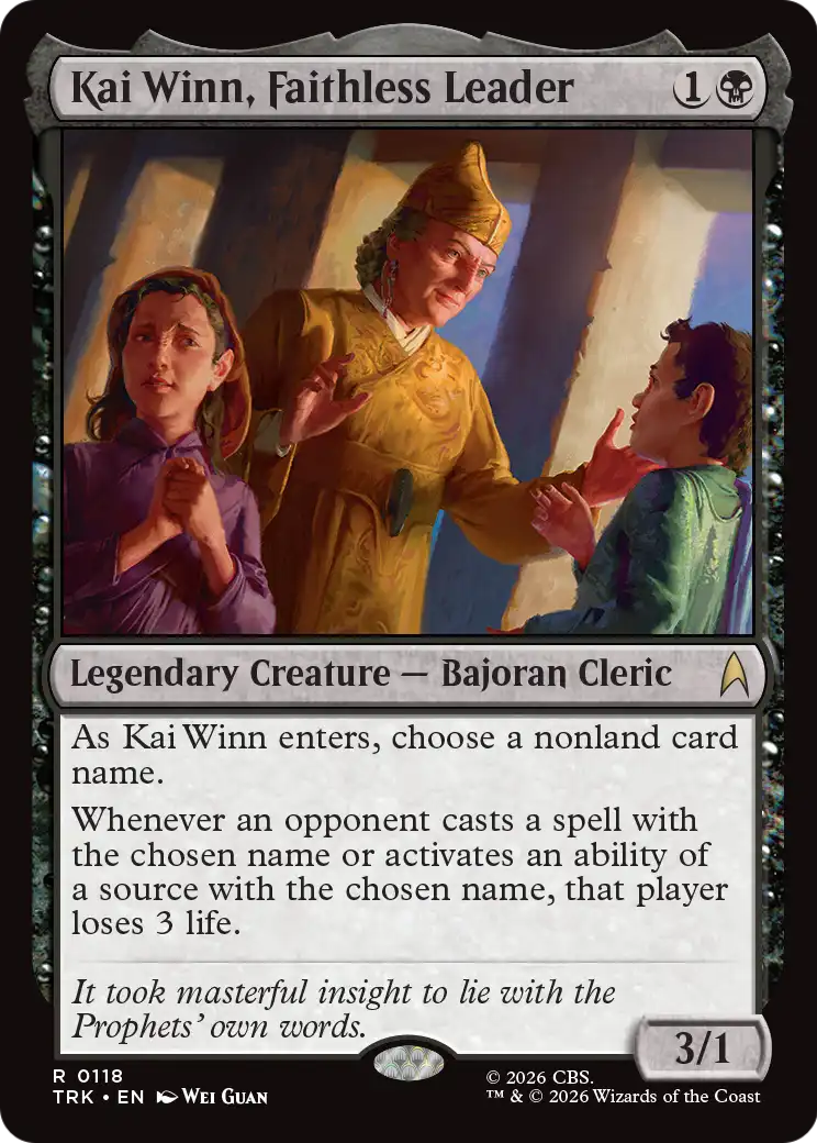 Kai Winn, Faithless Leader [Star Trek] | Exor Games Summserside